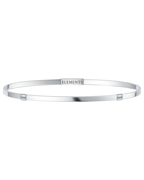 Bracciale rigido argento